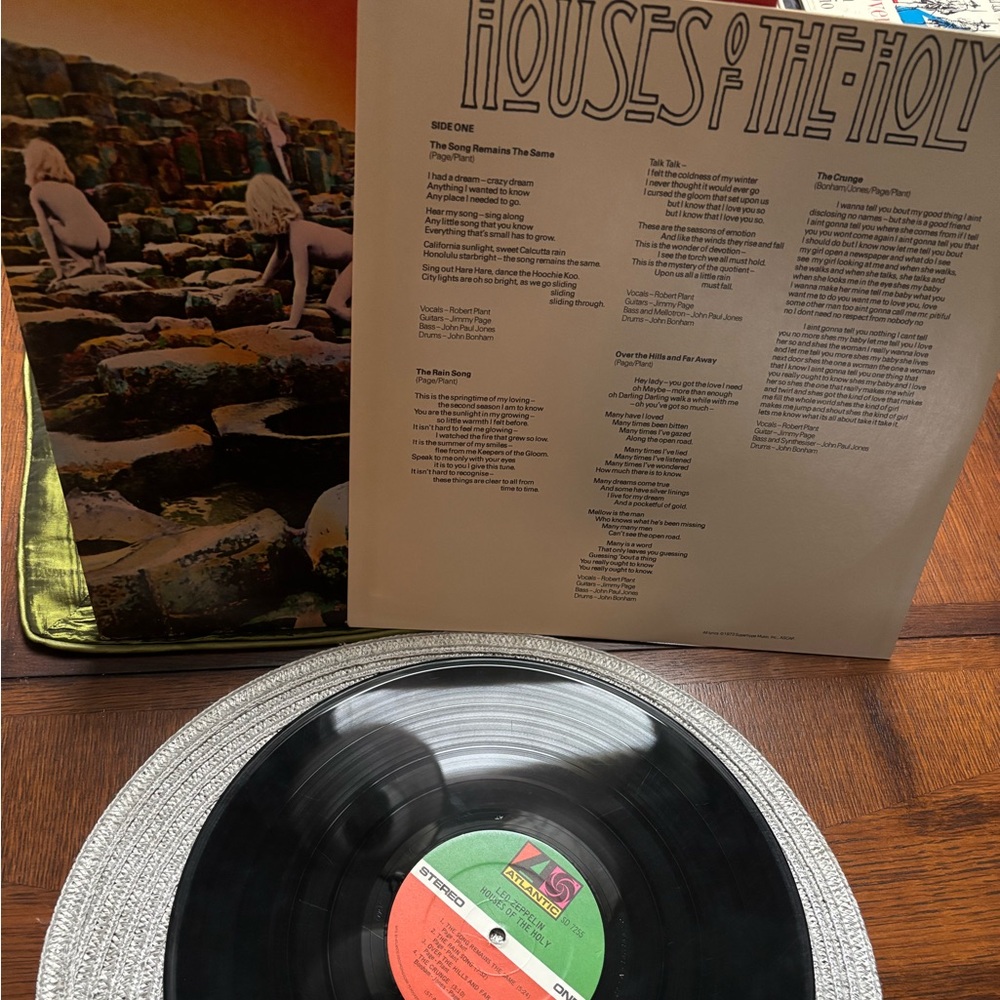 Houses of the Holy Vinyl Record true gem mint condition